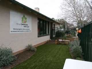 Outdoor play area